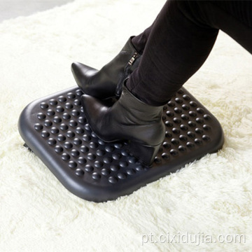 Apoio para os pés de massagem ajustável de plástico com design ergonômico